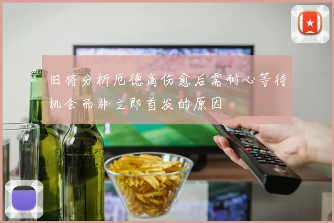 旧将分析厄德高伤愈后需耐心等待机会而非立即首发的原因